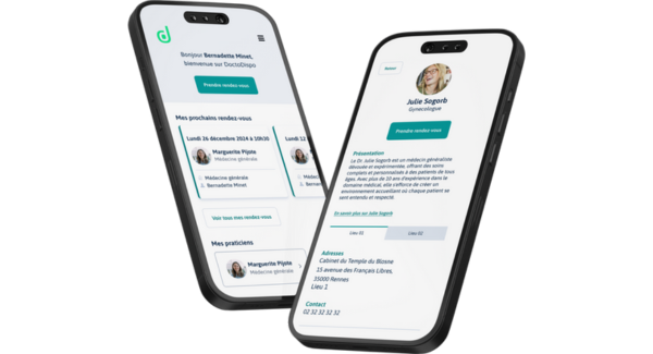 doctodispo-application DoctoDispo Application mobile patient